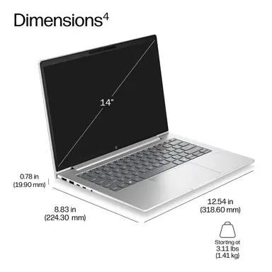 HP PB4G2A14AI R7-250 14 16GB/512 PC AMD R7-250 14 Wuxga AG LED Uwva Uma Webca, image 6