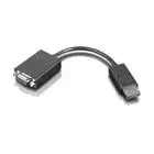 Lenovo Displayport to VGA Monitor Cable 20-CM (7.8 in) Cable Length Support FO