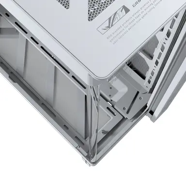 ASUS Rog Cronox GR801 Curve TG Argb White Midi Tower, image 6
