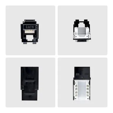 StarTech.com 24-Pack of CAT6/CAT5E RJ45 UTP Keystone Jacks Is Ideal for in-Wall Cable Drops/W, image 7