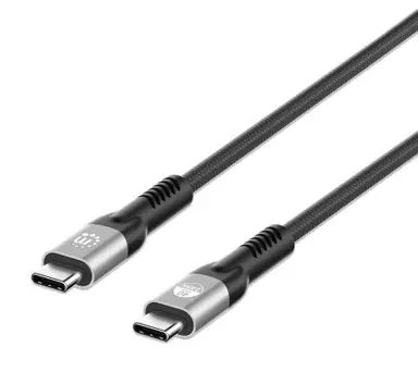 Manhattan - Strategic USB4 / Thunderbolt 4 Type-C 40 Gbps 8K Video and 240 W Epr Charging Cable / PD 3