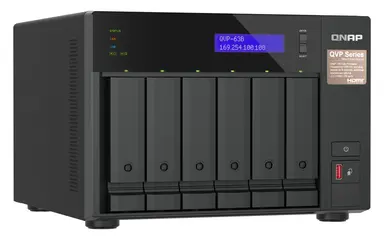 Qnap 6 Bay Nvr 8CH (MAX CHANNELS: 36) Vms Built-In IP Surveillance HDMI Outp, image 6