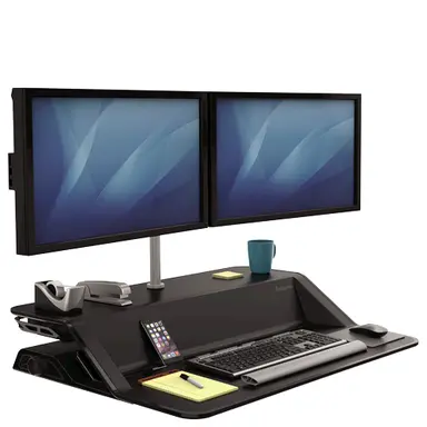 Fellowes Lotus Dual Monitor Arm Kit, image 7