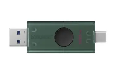 Kingston 128GB USB-a + USB-C 3.2 Gen 1 Datatraveler DUOG2, image 3