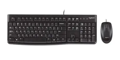 Logitech Desktop MK120 - Black - Bilingual for USA and Canada - US, image 4