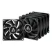 Arctic Cooling F8 (Black) - 5 Pack, image 5