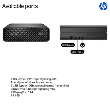 HP Z2 Mini G1I U5 235 16GB 512GB WIN11 Pro 3/3/3 Wty, image 8