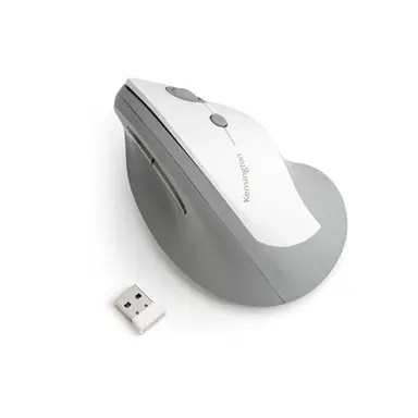 Kensington Computer Pro Fit Ergo Vertical Wireless Mouse-Gray, image 4