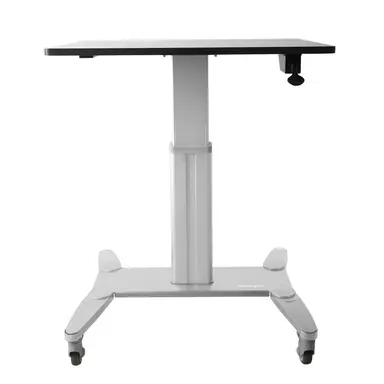 StarTech.com Sit-Stand Cart Is Easily Movable; Stable Base with Lockable Wheels - Mobile Stan, image 6