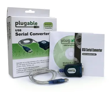 Plugable Technologies Plugable USB to Serial RS-232 Adapter (5 ft) Com Retention - Windows, Mac, Linux, image 7