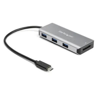 STARTECH.COM Bus Powered USB 3.1/3.2 Gen 2 Type-C Superspeed 10GBPS Hub - USB C Hub with SD C