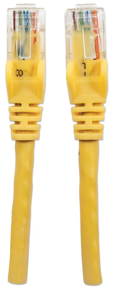 Intellinet 10 FT Yellow Cat6 Snagless Patch Cable, image 8