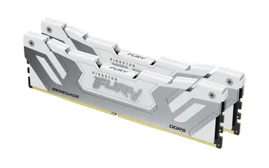 Kingston 48GB 8400MT/S DDR5 CL40 Cudimm (Kit of 2) Fury Renegade White XMP, image 2