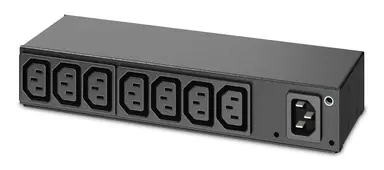 APC by Schneider Electric Rack PDU, Basic, 0U/1U, 120-240V/15A, 220-240V/10A, IEC-320 C14 Inlet, IEC 60320, image 7