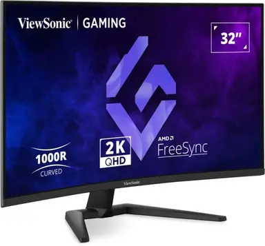 ViewSonic 32 in Curved 1440P 1MS 180HZ Gaming Monitor with Freesync, image 5