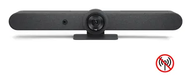 Logitech Rally Bar - Graphite -TAA (No Radio, No Bluetooth, No Remote) No Battery Complia