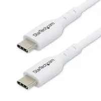 StarTech.com 10 ft (3M) White USB-C Charging Cable, USB C Cable, USB 2.0 Type-C Laptop Charger, image 3