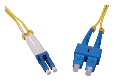 Intellinet 1 M LC to SC UPC Fiber Optic Patch Cable, 2.0 MM, Duplex, Ofnr, Singlemode Bif, image 7