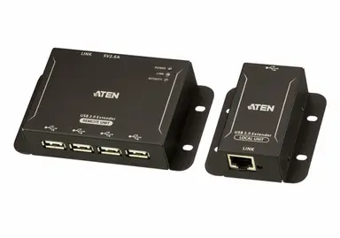 Aten 4-Port Cat 5 USB 2.0 Extender up to 165 FT., image 4