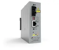 Allied Telesis TAA, 10/100TX PoE+ to 100FX/SC Industrial Temp Fast Ethernet Media Converter, image 3