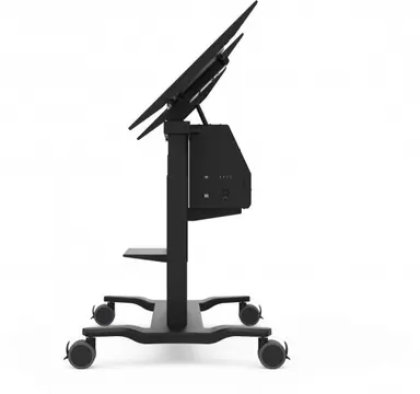 ViewSonic Motorized Height Adjustable Mobile Cart with 90-Degree Tilt and SM, image 8