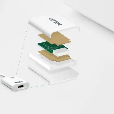 Aten Active 4K Mini DISPLAYPORT(M) to HDMI(F) Adapter, image 8