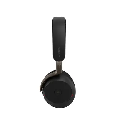 Jabra EVOLVE3 75 MS, LINK390A, Black - Sleek, Microphone Arm-Free Design That LO, image 7