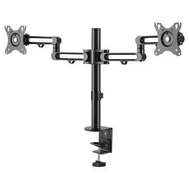 StarTech.com VESA 75X75MM/100X100MM Compatible Desk Mount Dual Monitor Arm Supports 2 Display