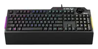 ASUS RA04 Tuf Gaming K1 RGB Keyboard Dedicated Volume Knob Spill Resistance S, image 3