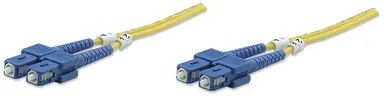 Intellinet 3M 10 ft SC/SC Single Mode Fiber Cable