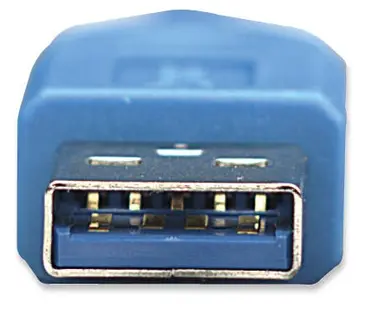 Manhattan - Strategic 10 FT USB 3.0 Cable Am-AF Blu, image 8