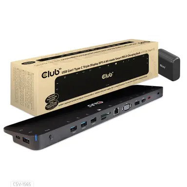 Club 3D B.V Usbc Tripledisplay DP1.4 100W PD3.0 Dock, image 4