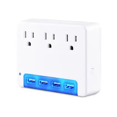 Cyberpower Systems (USA) 4 USB 3.4A Ports Night Light 1-YEAR Warranty, image 5