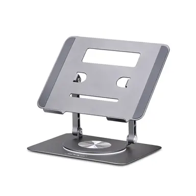 StarTech.com Rotating Laptop Stand, 360 Swivel, Ergonomic Desk Riser for Computer, Elevated, image 4