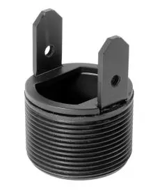 Peerless Industries Modular Series Projector Adaptor for Projectors with 1.5IN X 11.5 Nps Mounting