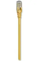 Intellinet Patch Cable Cat6 UTP Yellow 1 ft Snagless Boot, image 3