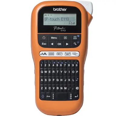 Brother International Corporat PT-E110 Industrial Handheld Labeling Tool W/ Case, image 4