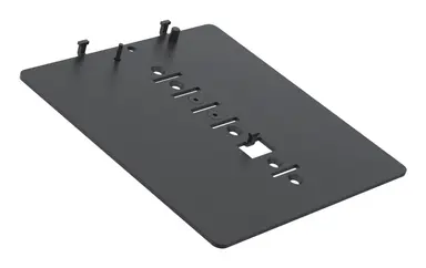 Spacepole Payment MOUNT: Verifone MX925/MX915 Multigrip Plate NO Handle (BLACK) - A Cost