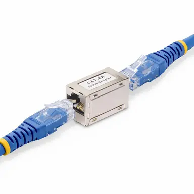 StarTech.com Shielded RJ45 Coupler, Inline Cat6a Coupler, Female to Female (F/F) T568B Pinout, image 8