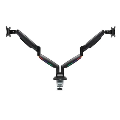 Kensington Computer Smartfit One-Touch Height Adjustable Dual Monitor Arm, image 4