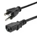 StarTech.com 3 ft (1M) 18AWG Flexible Computer Power Cord W/ NEMA 5-15P and IEC 60320 C13, image 5