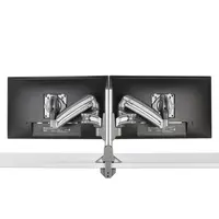 Chief Manufacturing KX Clmn Desk Mnt Dual 2L Arms Slv, image 3