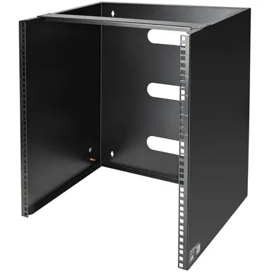 12U Wall Mount Rack for Networking Equipment - 19IN Wallmount Patch Panel Bracke