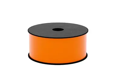 Brother International Corporat 2 in Wide TT Continuous Vinyl Orange Label (Use BMSLPR03XX Ink Ribbons), 2.4MIL