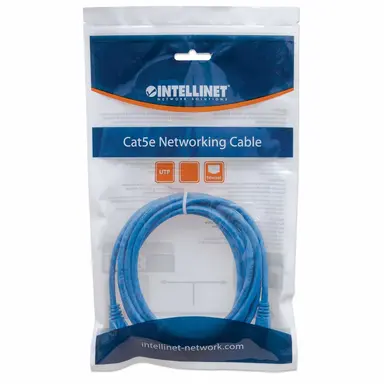 Intellinet 1.5 FT Blue Cat6 Snagless Patch Cable, image 6