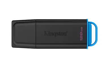 Kingston 128GB Portable USB 3.2 Gen 1 Datatraveler Exodia Black/Blue