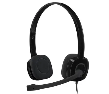 Logitech H151 Wired, UC (3.5MM) - Black, image 7