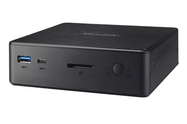 Shuttle Computer Shuttle Xpc Nano Mini Barebone PC Embedded Intel Celeron 4205U NO RAM NO H, image 8