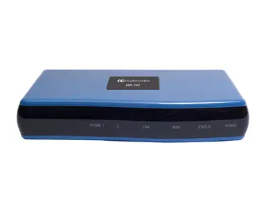 Audiocodes Mediapack 202 VOIP Telephone Adapter Wit