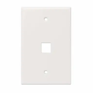 Intellinet 1-Outlet Oversized Keystone Wall Plate, image 6